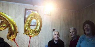 90-годишният дядо Николай Гавазки от Сапарева празнува юбилей с фолклорна група „Германея“