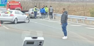 Кошмар на пътя! Катастрофа блокира шосето към Благоевград, коли пъплят като костенурки