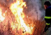Късо съединение подпали магазин в Сандански съединение подпали магазин в Сандански